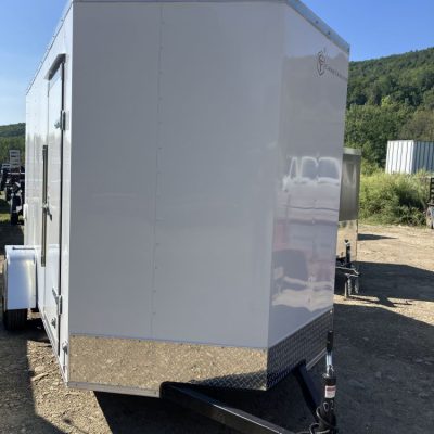 2025 Cross Trailers CTB612 Beta Series  w/ Ramp Door V Nose Stock #2842