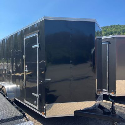 2025 Cross Trailers CTB716 Beta Series  w/ Ramp Door V Nose Extra 6 Height Stock #2843